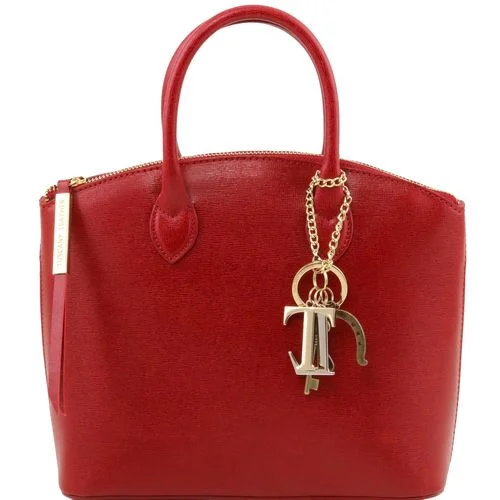 TL KEYLUCK Tote Leather Handbag