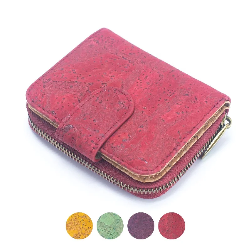 Colored Cork Ladies' Wallet Anti-RFID Protection BAG-2268