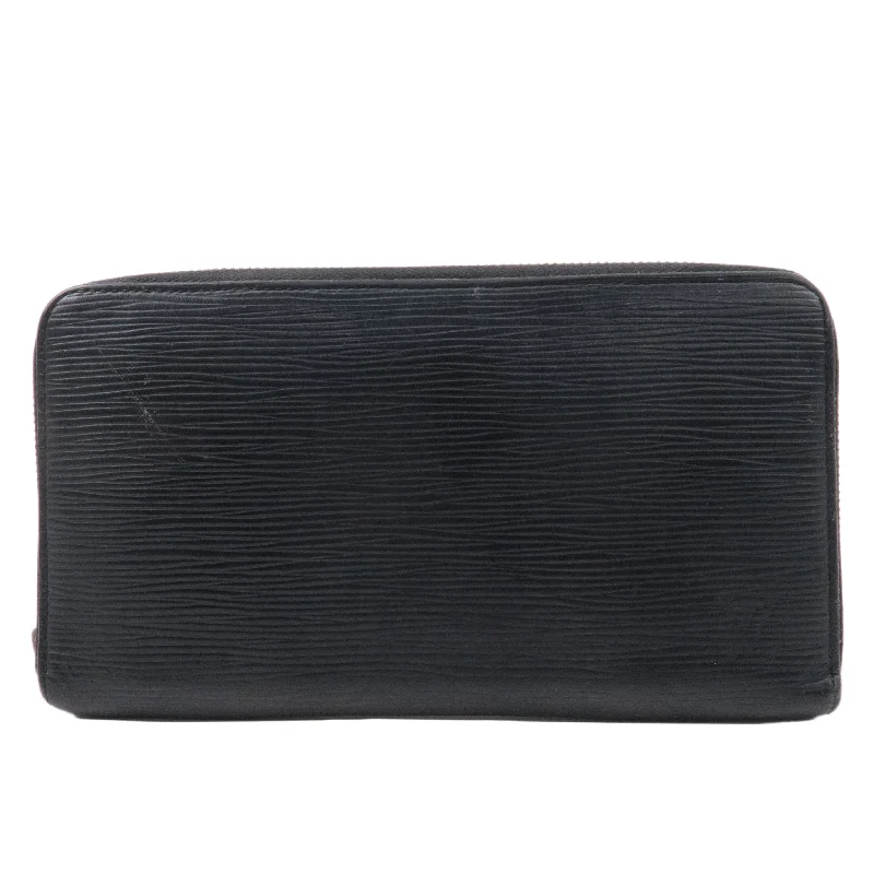 Louis Vuitton Epi Zippy Organizer Wallet Black Noir M63852