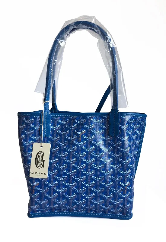 Goyard Anjou Mini Tote - Sky Blue (NWT)