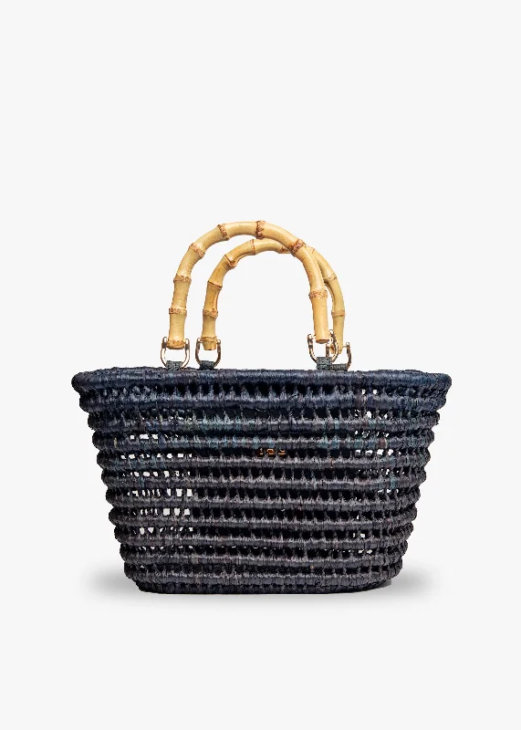 Lea Straw Tote Bag