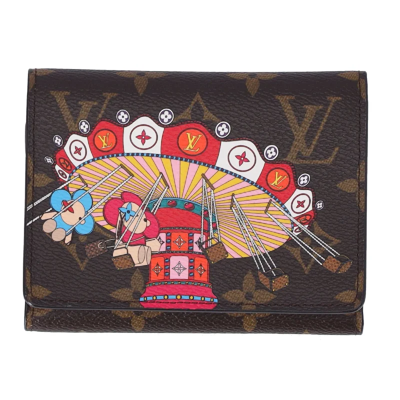 Louis Vuitton Portefeuille Victorine Vivienne Trifold Wallet M69754 Monogram