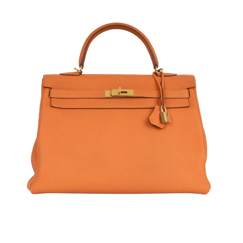 Hermès Kelly 35 - Orange Togo