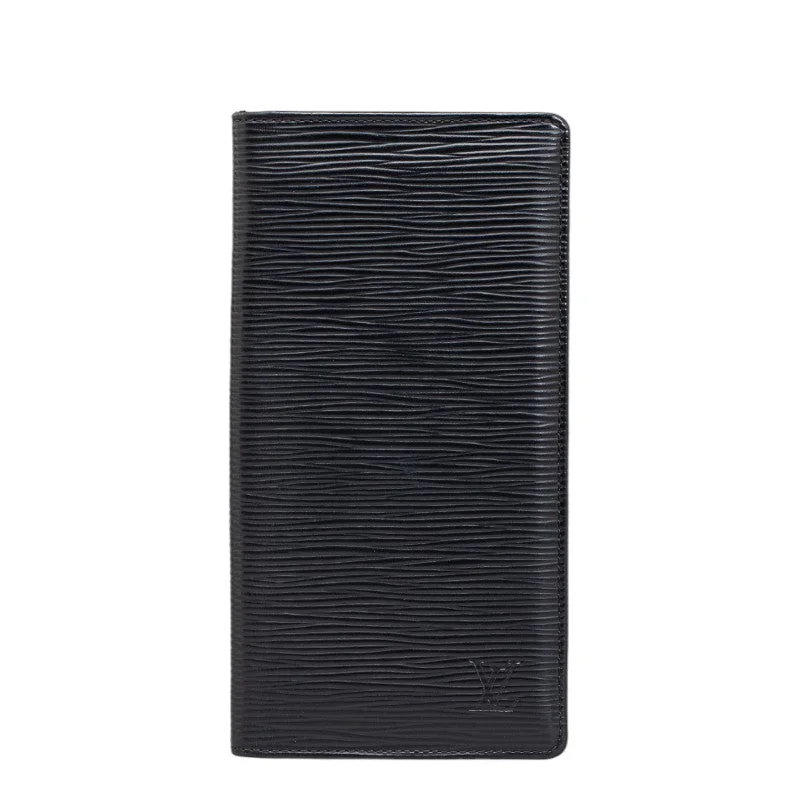 Louis Vuitton Epic Portfolio Braza Long Wallet M60622 Noir Black Leather  Louis Vuitton