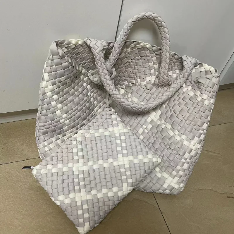 Ryan Neoprene Woven Tote