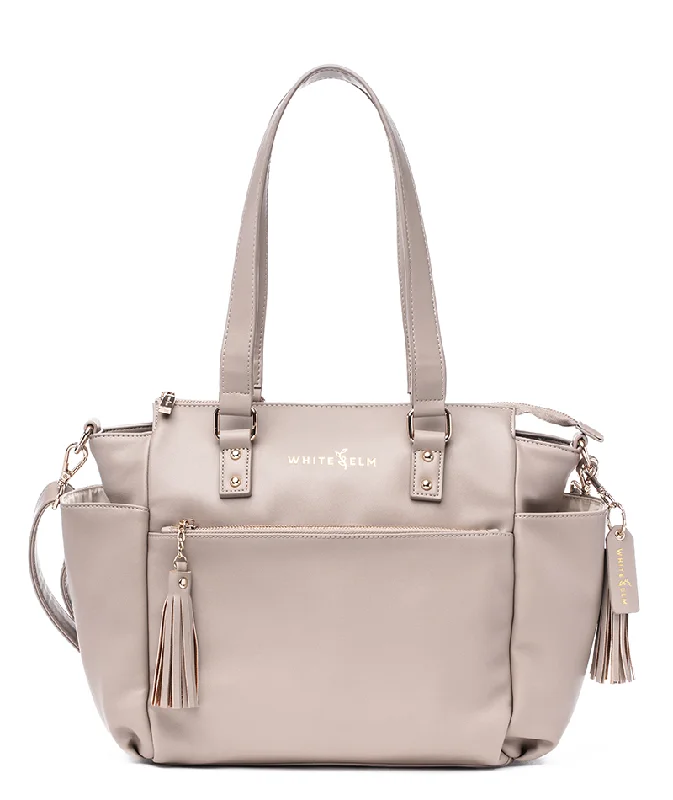 Gemini Mini Convertible Backpack - Taupe