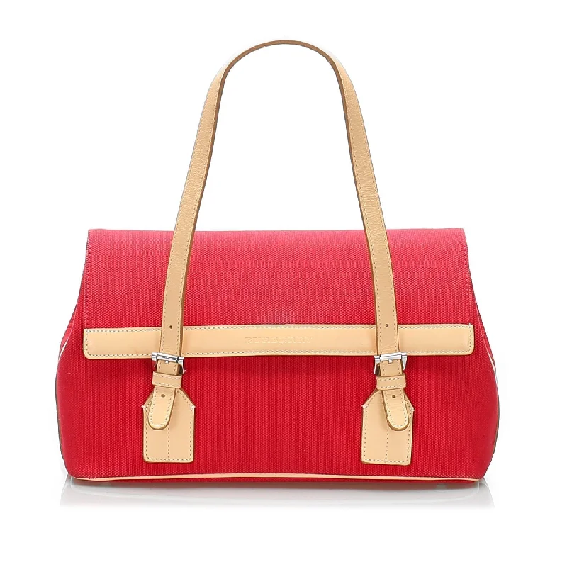 Burberry Canvas Shoulder Bag (SHG-11220)