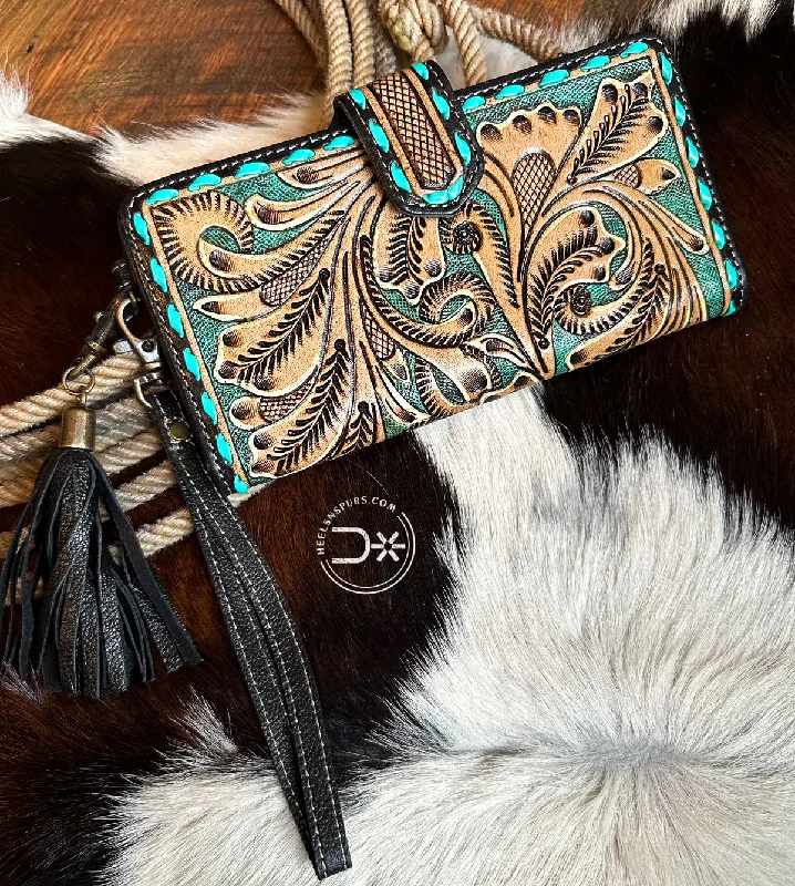 The Vaquera Turquoise Wallet