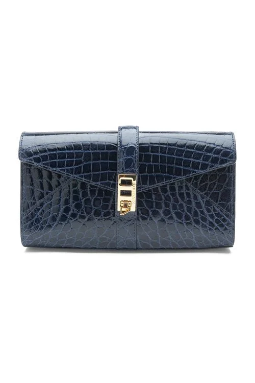 Wyatt Clutch - Navy Blue