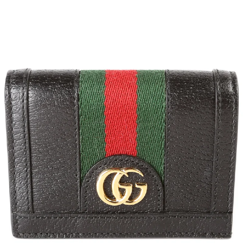 Ophidia GG Card Case Wallet