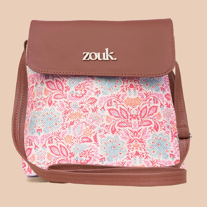 Mangalore Blossoms Flap Sling Bag