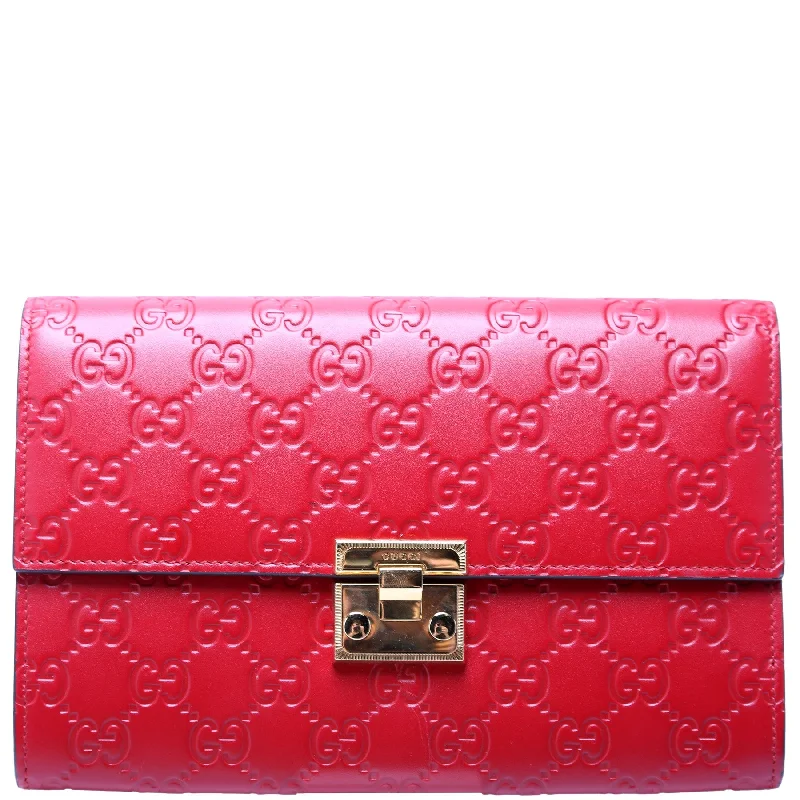 Padlock Guccissima Clutch