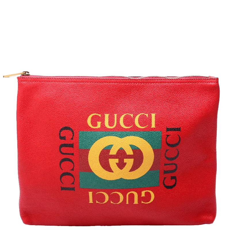 Retro Logo Portfolio Clutch