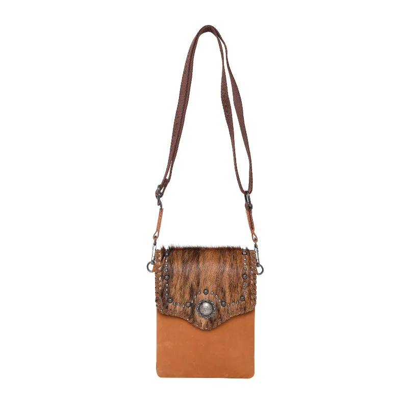 RLL-021 Montana West 100% Genuine Leather Hair-On Cowhide Collection Crossbody