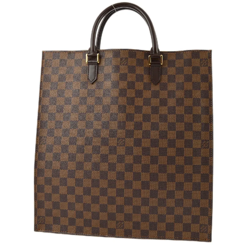 Louis Vuitton 2004 Damier Sac Plat Tote Handbag N51140