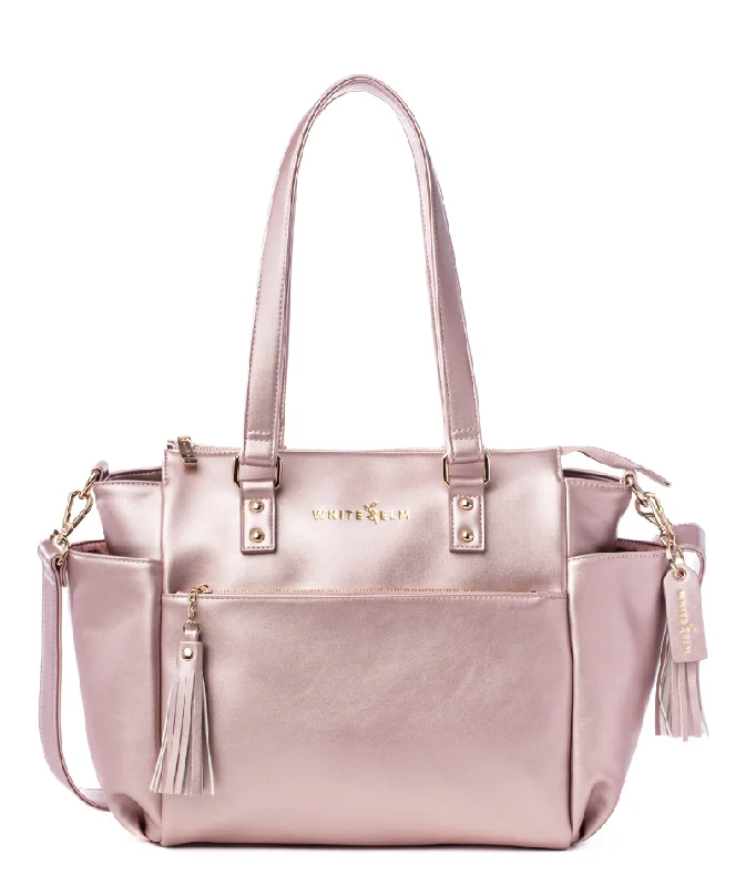 Gemini Mini Convertible Backpack - Pink Metallic - [OUTLET RETIRED FINAL SALE]