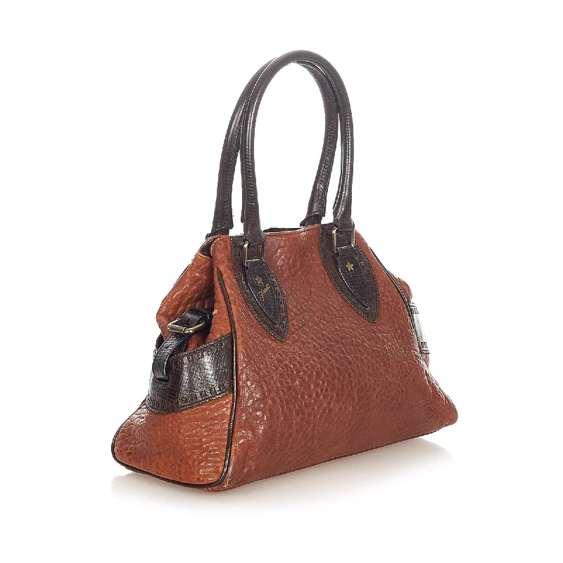 Fendi Etniko Leather Handbag (SHG-22132)