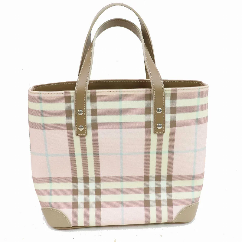 Brand Inspired Burberry London Tote Bag Pink PVC (SHC1-14353)