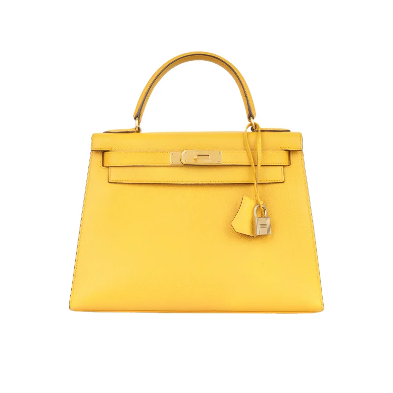 Hermès Vintage Kelly 28 - Jaune Ambre